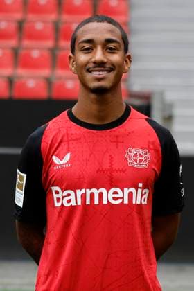 Leverkusen, Germany, Germany 1 Soccer Bundesliga, portrait date on 25 09 2024 in the Bay Arena in Leverkusen ARTHUR Bayer 04 Leverkusen 1 BL, portrait date 2024 2025, Photo Norbert Schmidt, Duesseldorf