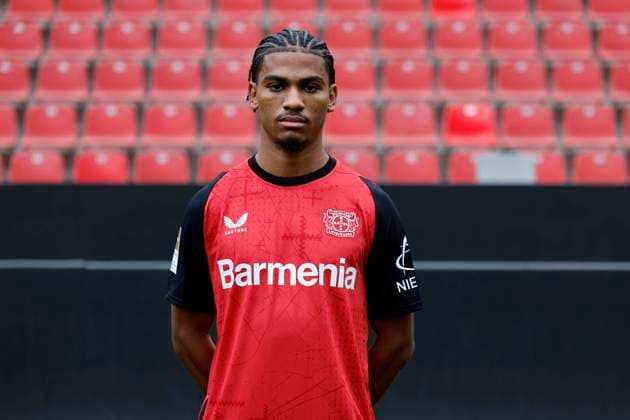 Leverkusen, Germany, Germany 1 Soccer Bundesliga, portrait appointment on 25 09 2024 in the Bay Arena in Leverkusen Amine ADLI Bayer 04 Leverkusen 1 BL, portrait appointment 2024 2025, Photo Norbert Schmidt, Duesseldorf
