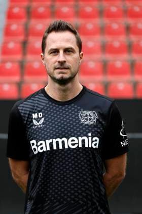 Leverkusen, Germany, Germany 1 Soccer Bundesliga, portrait appointment on 25 09 2024 in the Bay Arena in Leverkusen Co Trainer Analysis Marcel DAUM Bayer 04 Leverkusen 1 BL, portrait appointment 2024 2025, Photo Norbert Schmidt, Duesseldorf