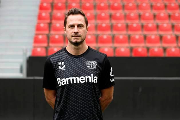 Leverkusen, Germany, Germany 1 Soccer Bundesliga, portrait appointment on 25 09 2024 in the Bay Arena in Leverkusen Co Trainer Analysis Marcel DAUM Bayer 04 Leverkusen 1 BL, portrait appointment 2024 2025, Photo Norbert Schmidt, Duesseldorf