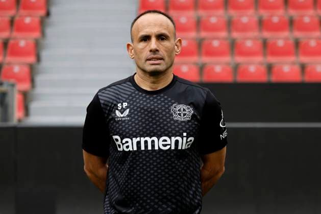 Leverkusen, Germany, Germany 1 Soccer Bundesliga, portrait appointment on 25 09 2024 in the Bay Arena in Leverkusen Co Trainer Sebastian PARRILLA Bayer 04 Leverkusen 1 BL, portrait appointment 2024 2025, Photo Norbert Schmidt, Duesseldorf