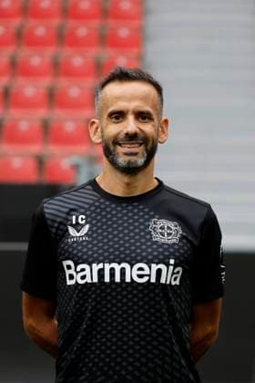 Leverkusen, Germany, Germany 1 Soccer Bundesliga, portrait appointment on 25 09 2024 at the Bay Arena in Leverkusen Athletic Trainer Ismael Camenforte LOPEZ Bayer 04 Leverkusen 1 BL, portrait appointment 2024 2025, Photo Norbert Schmidt, Duesseldorf