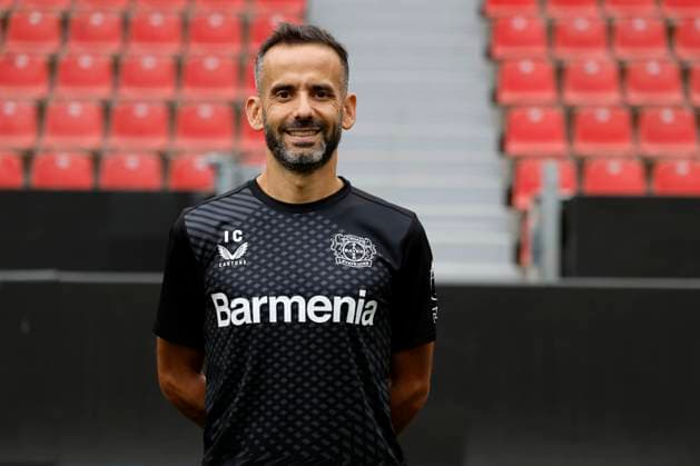 Leverkusen, Germany, Germany 1 Soccer Bundesliga, portrait appointment on 25 09 2024 at the Bay Arena in Leverkusen Athletic Trainer Ismael Camenforte LOPEZ Bayer 04 Leverkusen 1 BL, portrait appointment 2024 2025, Photo Norbert Schmidt, Duesseldorf
