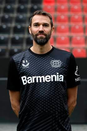 Leverkusen, Germany, Germany 1 Soccer Bundesliga, portrait appointment on 25 09 2024 in the Bay Arena in Leverkusen, Analyst licensed player department , Simon LACKMANN Bayer 04 Leverkusen 1 BL, portrait appointment 2024 2025, Photo Norbert Schmidt, Duesseldorf