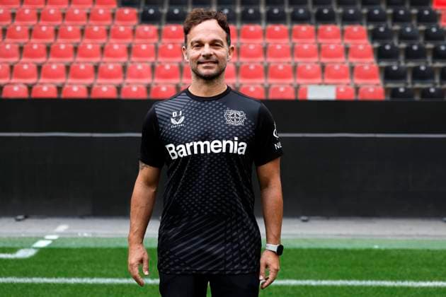 Leverkusen, Germany, Germany 1 Soccer Bundesliga, portrait appointment on 25 09 2024 in the Bay Arena in Leverkusen, athletic trainer Daniel JOUVIN Bayer 04 Leverkusen 1 BL, portrait appointment 2024 2025, Photo Norbert Schmidt, Duesseldorf