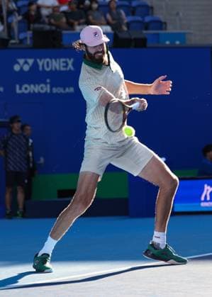 Reilly Opelka USA , Kinoshita Group Japan Open Tennis Championships, Tokyo, Japan Copyright: xJuergenxHasenkopfx