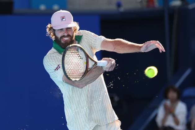 Reilly Opelka USA , Kinoshita Group Japan Open Tennis Championships, Tokyo, Japan Copyright: xJuergenxHasenkopfx
