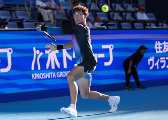 Ben Shelton, Kinoshita Group Japan Open Tennis Championships, Tokyo, Japan Copyright: xJuergenxHasenkopfx