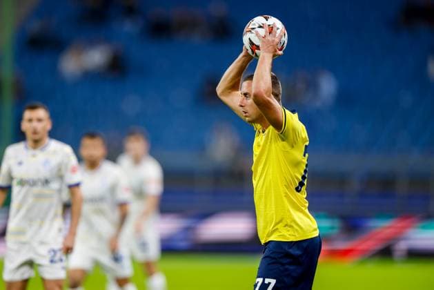 Hamburg, September 25, 2024 Football, UEFA Europa League 2024 25, Dynamo Kiev Lazio Rome Adam Marusic Lazio Rome, 77