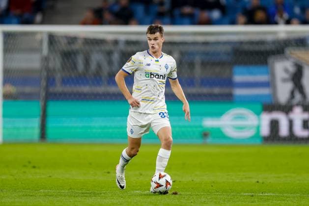 Hamburg, September 25, 2024 Football, UEFA Europa League 2024 25, Dynamo Kyiv Lazio Roma Taras Mykhavko Dynamo Kyiv, 32