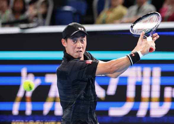 Kei Nishikori, Kinoshita Group Japan Open Tennis Championships, Tokyo, Japan Copyright: xJuergenxHasenkopfx