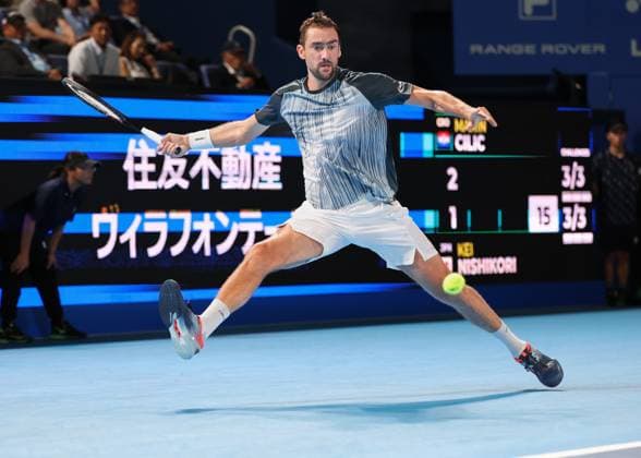Marin Cilic CRO , Kinoshita Group Japan Open Tennis Championships, Tokyo, Japan Copyright: xJuergenxHasenkopfx