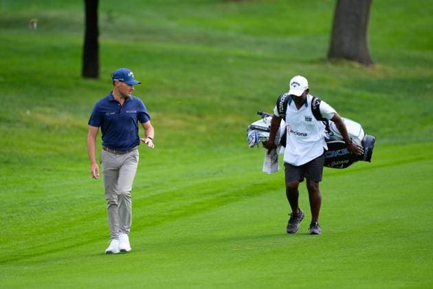 September 26, 2024, Madrid, Madrid, SPAIN: Julien GUERRIER of France during the Acciona Open Espana 2024, golf DP World Tour in Spain, celebrated at Club de Campo of Madrid on September 26, 2024, in Madrid, Spain. Madrid SPAIN - ZUMAa181 20240926_zaa_a181_036 Copyright: xOscarxJ.xBarrosox