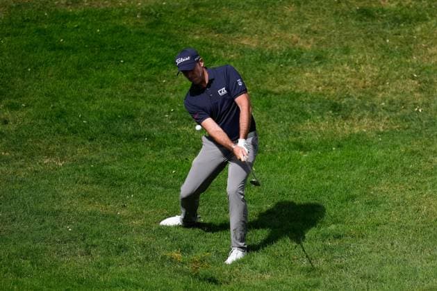 September 26, 2024, Madrid, Madrid, SPAIN: Jordan GUMBERG of United States during the Acciona Open Espana 2024, golf DP World Tour in Spain, celebrated at Club de Campo of Madrid on September 26, 2024, in Madrid, Spain. Madrid SPAIN - ZUMAa181 20240926_zaa_a181_039 Copyright: xOscarxJ.xBarrosox