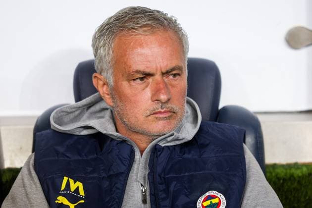 Fenerbahce SK v Royale Union Saint-Gilloise - UEFA Europa League ISTANBUL, TURKEY - SEPTEMBER 26 : Mourinho Jose head coach of Fenerbahce SK ahead of the UEFA Europa League phase matchday 1 match between Fenerbahce SK and Royale Union Saint-Gilloise on September 26, 2024 in Istanbul, Turkey, 26 09 2024  Copyright: xTomasxSiskx