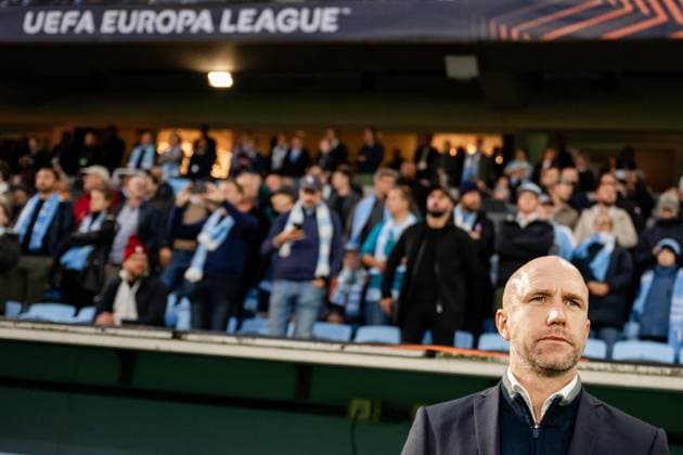 240926 Head coach Henrik Rydström of Malmö FF ahead of the UEFA Europa League football match between Malmö FF and Rangers on September 26, 2024 in Malmö Photo Petter Arvidson BILDBYRAN kod PA PA0884 fotboll football soccer fotball uefa europa league malmö ff rangers bbeng  Copyright: PETTERxARVIDSON BB240926PA058