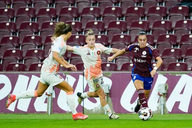 Football, Women, CL-Quali, Servette FC Chenois Feminin Geneva - AS Rome