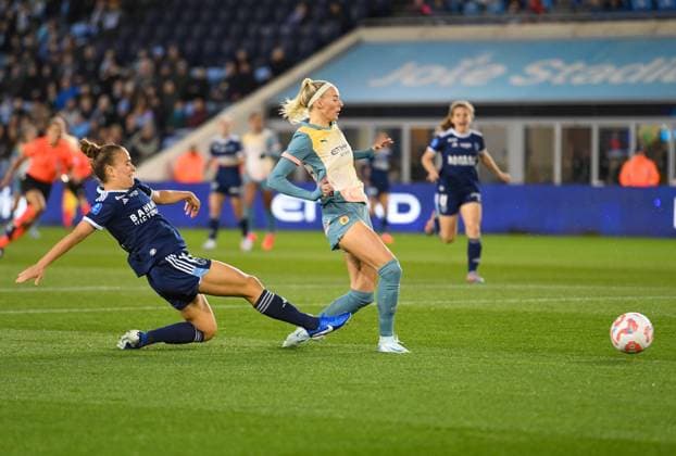 Football, Women, CL-Quali, Manchester City - Paris FC