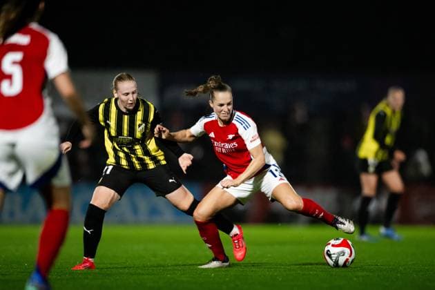 Football, Women, CL-Quali, FC Arsenal - BK Häcken