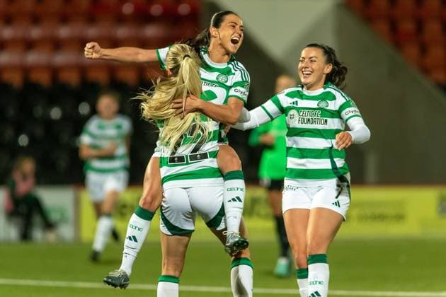 during the UEFA Womens Champions League match between Celtic Women and Vorskla Poltava Women at Albert Bartlett Stadium, Glasgow, Scotland on 26 September 2024. Editorial use only , Copyright: xColinxPoultneyx PSI-20512-0007
