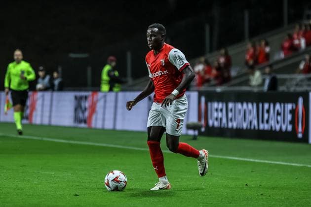 Braga, Portugal, September 26th, 2024: Bruma (7 SC Braga) in action during the UEFA Europa League game between SC Braga vs Maccabi Tel Aviv at Estadio Municipal de Braga, Portugal (Joao Bravo SPP) Copyright: xJoaoxBravoxx xSPPx spp-en-JoBr-JBF-5069