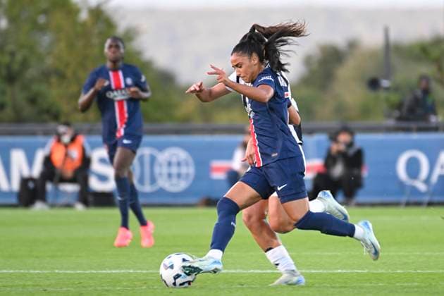 Sakina Karchaoui (PSG) FOOTBALL FEMININ : Paris Saint Germain Vs Juventus - Ligue des Champions - 26 09 2024 MichaelBaucher Panoramic 