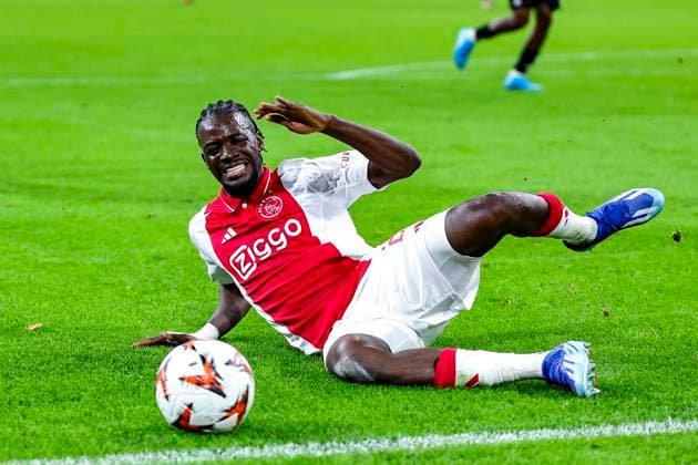 AMSTERDAM, 26-09-2024 , JohanCruijff Arena, football, UEFA Europa League, season 2024 2025, during the match Ajax - Besiktas, Ajax player Bertrand Traore Ajax - Besiktas  x26343257x Copyright: