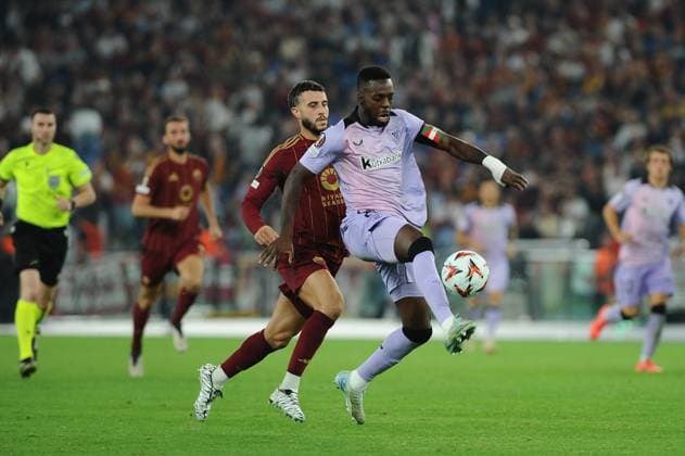 Foto IPP Cavaliere Emiliano. Roma 26 09 2024. Calcio Europa League 2024 2025. AS Roma-Athletic Club Bilbao. Nella foto: Inaki Williams. Italy Photo Press - World Copyright italy  Copyright: xR4924_italyphotopressx