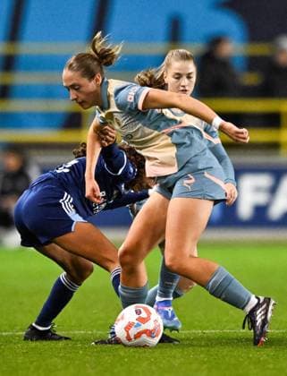 Manchester City Women v Paris FC Women UEFA Womens Champions League Risa Shimizu of Manchester City women during the UEFA Womens Champions League match at Joie Stadium, Manchester UK Newspapers OUT Copyright: xKarlxVallantinex FIL-20669-0037