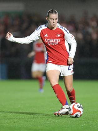 Borehamwood, England, September 26 2024: Alessia Russo (23 Arsenal) during the UEFA Womens Champions League Round 2 Qualifier: Second Leg game between Arsenal and BK Hacken at Mangata Pay UK Stadium, Meadow Park in Borehamwood, England. (Jay Patel SPP) Copyright: xJayxPatel SPPx spp-en-JaPa-ARSvBKH_20240926_0374