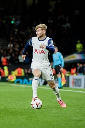 London, England, September 27 2024: Timo Werner (16 Tottenham Hotspur) in action during the UEFA Europa League game between Tottenham Hotspur and Qarabag FK at Tottenham Hotspur Stadium in London, England. (Pedro Porru SPP) Copyright: xPedroxPorrux xSPPx spp-en-PePoSp-4F8A6577_DxO