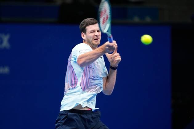 Hubert HurKacz (POL), OCTOBER 27, 2024 - Tennis : Kinoshita Group Japan Open Tennis Championships 2024 Men s Singles 2nd Round at Ariake Coliseum in Tokyo, Japan. Noxthirdxpartyxsales  (267974980)