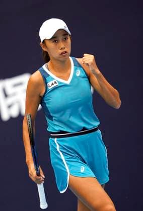 BEIJING, CHINA - SEPTEMBER 27: Zhang Shuai of China in action in the Women s Singles Round of 64 match against Emma Navarro of the United States on day five of 2024 China Open at National Tennis Center on September 27, 2024 in Beijing, China.  Copyright: xBeijingxYouthxDailyx 111520504112