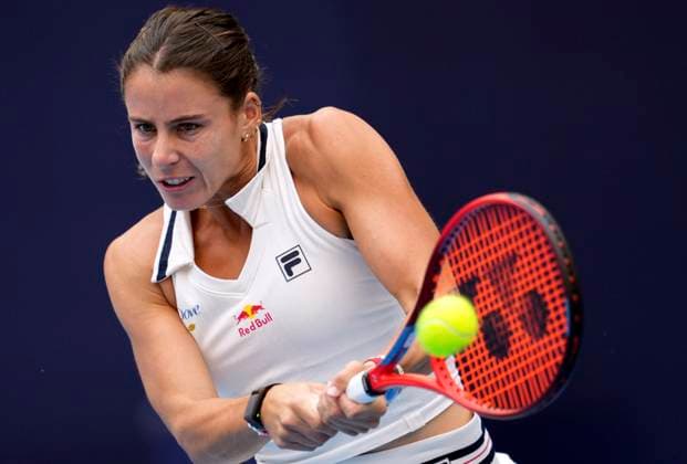 BEIJING, CHINA - SEPTEMBER 27: Emma Navarro of the United States competes in the Women s Singles Round of 64 match against Zhang Shuai of China on day five of 2024 China Open at National Tennis Center on September 27, 2024 in Beijing, China.  Copyright: xBeijingxYouthxDailyx 111520504084
