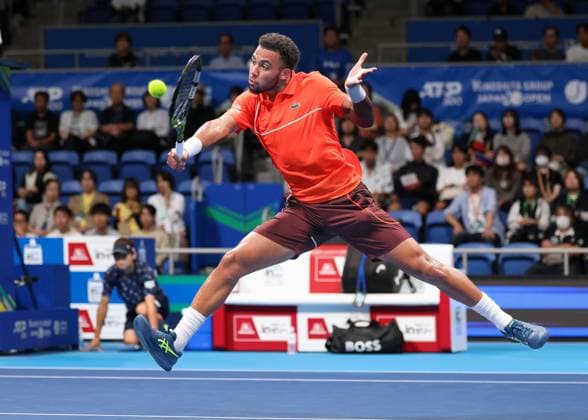 Arthur Fils, Kinoshita Group Japan Open Tennis Championships, Tokyo, Japan Copyright: xJuergenxHasenkopfx