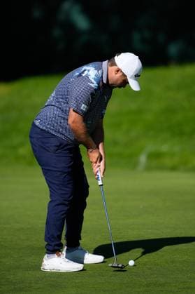 September 27, 2024, Madrid, Madrid, SPAIN: Romain LANGASQUE of France during the Acciona Open Espana 2024, golf DP World Tour in Spain, celebrated at Club de Campo of Madrid on September 27, 2024, in Madrid, Spain. Madrid SPAIN - ZUMAa181 20240927_zaa_a181_075 Copyright: xOscarxJ.xBarrosox
