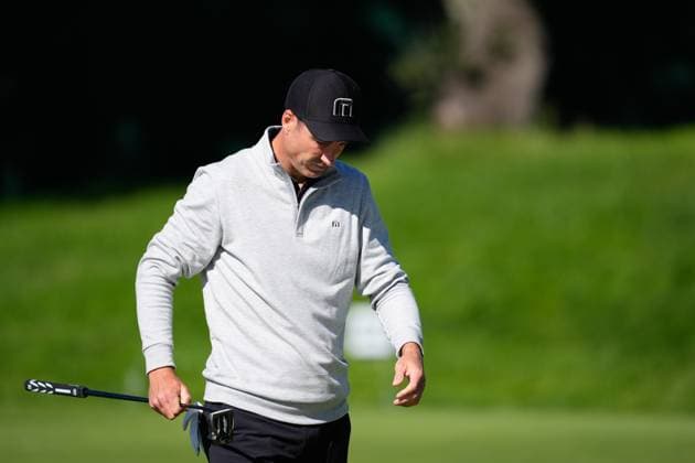 September 27, 2024, Madrid, Madrid, SPAIN: Ross FISHER of England during the Acciona Open Espana 2024, golf DP World Tour in Spain, celebrated at Club de Campo of Madrid on September 27, 2024, in Madrid, Spain. Madrid SPAIN - ZUMAa181 20240927_zaa_a181_108 Copyright: xOscarxJ.xBarrosox