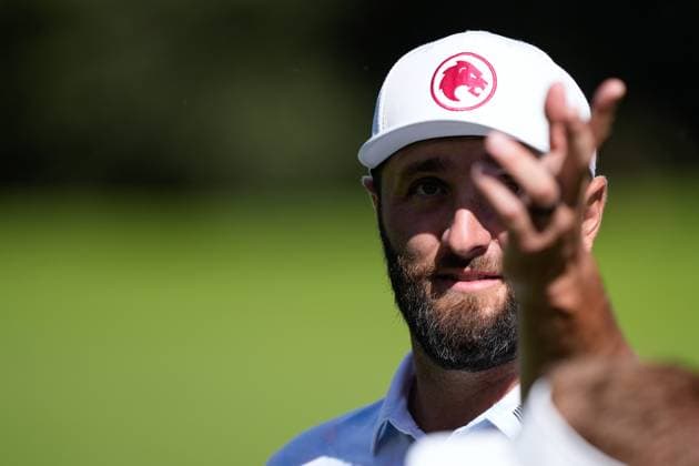 September 27, 2024, Madrid, Madrid, SPAIN: Jon RAHM of Spain during the Acciona Open Espana 2024, golf DP World Tour in Spain, celebrated at Club de Campo of Madrid on September 27, 2024, in Madrid, Spain. Madrid SPAIN - ZUMAa181 20240927_zaa_a181_188 Copyright: xOscarxJ.xBarrosox