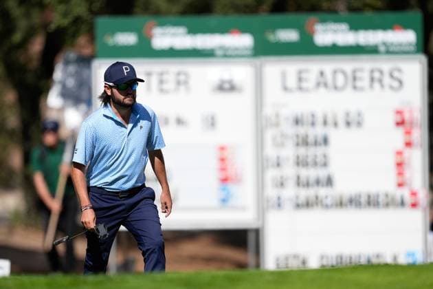 September 27, 2024, Madrid, Madrid, SPAIN: Angel HIDALGO of Spain during the Acciona Open Espana 2024, golf DP World Tour in Spain, celebrated at Club de Campo of Madrid on September 27, 2024, in Madrid, Spain. Madrid SPAIN - ZUMAa181 20240927_zaa_a181_201 Copyright: xOscarxJ.xBarrosox