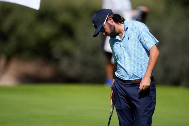 September 27, 2024, Madrid, Madrid, SPAIN: Angel HIDALGO of Spain during the Acciona Open Espana 2024, golf DP World Tour in Spain, celebrated at Club de Campo of Madrid on September 27, 2024, in Madrid, Spain. Madrid SPAIN - ZUMAa181 20240927_zaa_a181_205 Copyright: xOscarxJ.xBarrosox