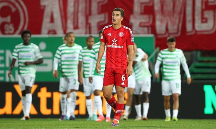 Haag Nach 1-1 , SpVgg Greuther Fürth - Fortuna Düsseldorf , 2.Bundesliga - Spieltag 7 , Fußball , in den Sportpark Ronhof Stadion, Fürth, Bayern , Deutschland . September 27, 2024 - Photo: Davide Elias Ipa Photo Pressefoto DENL Copyright: xx