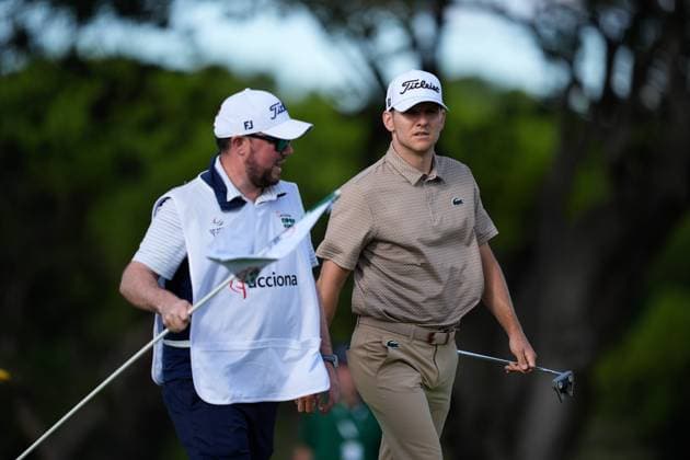 September 27, 2024, Madrid, Madrid, SPAIN: Yannik PAUL of Germany during the Acciona Open Espana 2024, golf DP World Tour in Spain, celebrated at Club de Campo of Madrid on September 27, 2024, in Madrid, Spain. Madrid SPAIN - ZUMAa181 20240927_zaa_a181_302 Copyright: xOscarxJ.xBarrosox