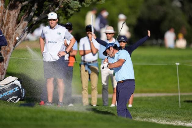 September 27, 2024, Madrid, Madrid, SPAIN: Jorge CAMPILLO of Spain during the Acciona Open Espana 2024, golf DP World Tour in Spain, celebrated at Club de Campo of Madrid on September 27, 2024, in Madrid, Spain. Madrid SPAIN - ZUMAa181 20240927_zaa_a181_324 Copyright: xOscarxJ.xBarrosox