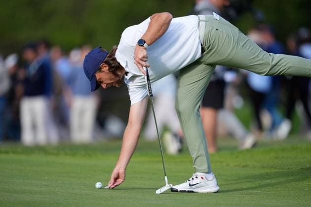 September 27, 2024, Madrid, Madrid, SPAIN: Tommy FLEETWOOD of England during the Acciona Open Espana 2024, golf DP World Tour in Spain, celebrated at Club de Campo of Madrid on September 27, 2024, in Madrid, Spain. Madrid SPAIN - ZUMAa181 20240927_zaa_a181_331 Copyright: xOscarxJ.xBarrosox