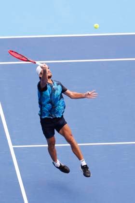 September 28, 2024, Tokyo, Japan: Tomas MACHAC (CZE) hits a return against Tommy PAUL (USA) during the Kinoshita Group Japan Open Tennis Championships 2024 at the Ariake Coloseum. This is the longest-running ATP, Tennis Herren Tour tournament in Asia, first held in 1972. The tournaments run from September 23 to October 1st. Tokyo Japan - ZUMAm191 20240928_aap_m191_003 Copyright: xRodrigoxReyesxMarinx