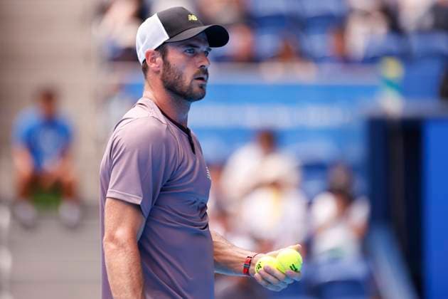 September 28, 2024, Tokyo, Japan: Tommy PAUL (USA) in action against Tomas MACHAC (CZE) during the Kinoshita Group Japan Open Tennis Championships 2024 at the Ariake Coloseum. This is the longest-running ATP, Tennis Herren Tour tournament in Asia, first held in 1972. The tournaments run from September 23 to October 1st. Tokyo Japan - ZUMAm191 20240928_aap_m191_016 Copyright: xRodrigoxReyesxMarinx