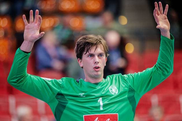 Malte Semisch GWD Minden, 01 GER, GWD Minden vs VfL Luebeck Schwartau, Handball, 2 Bundesliga, Matchday 4, Season 2024 2025, 27 09 2024 GER, GWD Minden vs VfL Luebeck Schwartau, Handball, 2 Bundesliga, Matchday 4, Season 2024 2025, 27 09 2024 Luebbecke Copyright: xEibner-Pressefotox xJanxRollingerx EP_JSK