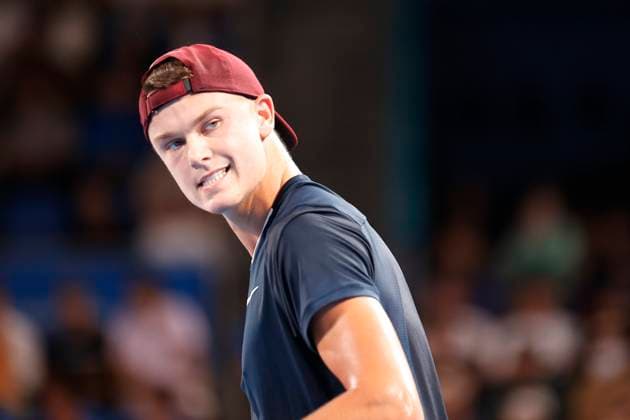 September 28, 2024, Tokyo, Japan: Holger RUNE (DEN) in action against Yoshihito NISHIOKA (JPN) during the Kinoshita Group Japan Open Tennis Championships 2024 at the Ariake Coloseum. This is the longest-running ATP, Tennis Herren Tour tournament in Asia, first held in 1972. The tournaments run from September 23 to October 1st. Tokyo Japan - ZUMAm191 20240928_aap_m191_083 Copyright: xRodrigoxReyesxMarinx