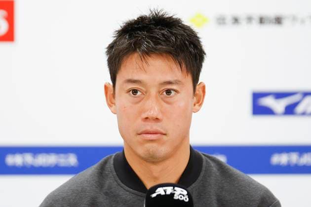 September 28, 2024, Tokyo, Japan: Kei NISHIKORI attends a press conference, PK, Pressekonferenz after his match against Jordan THOMPSON for the Kinoshita Group Japan Open Tennis Championships 2024 at the Ariake Coloseum. This is the longest-running ATP, Tennis Herren Tour tournament in Asia, first held in 1972. The tournaments run from September 23 to October 1st. Tokyo Japan - ZUMAm191 20240928_aap_m191_092 Copyright: xRodrigoxReyesxMarinx