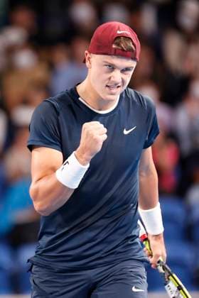 September 28, 2024, Tokyo, Japan: Holger RUNE (DEN) in action against Yoshihito NISHIOKA (JPN) during the Kinoshita Group Japan Open Tennis Championships 2024 at the Ariake Coloseum. This is the longest-running ATP, Tennis Herren Tour tournament in Asia, first held in 1972. The tournaments run from September 23 to October 1st. Tokyo Japan - ZUMAm191 20240928_aap_m191_091 Copyright: xRodrigoxReyesxMarinx
